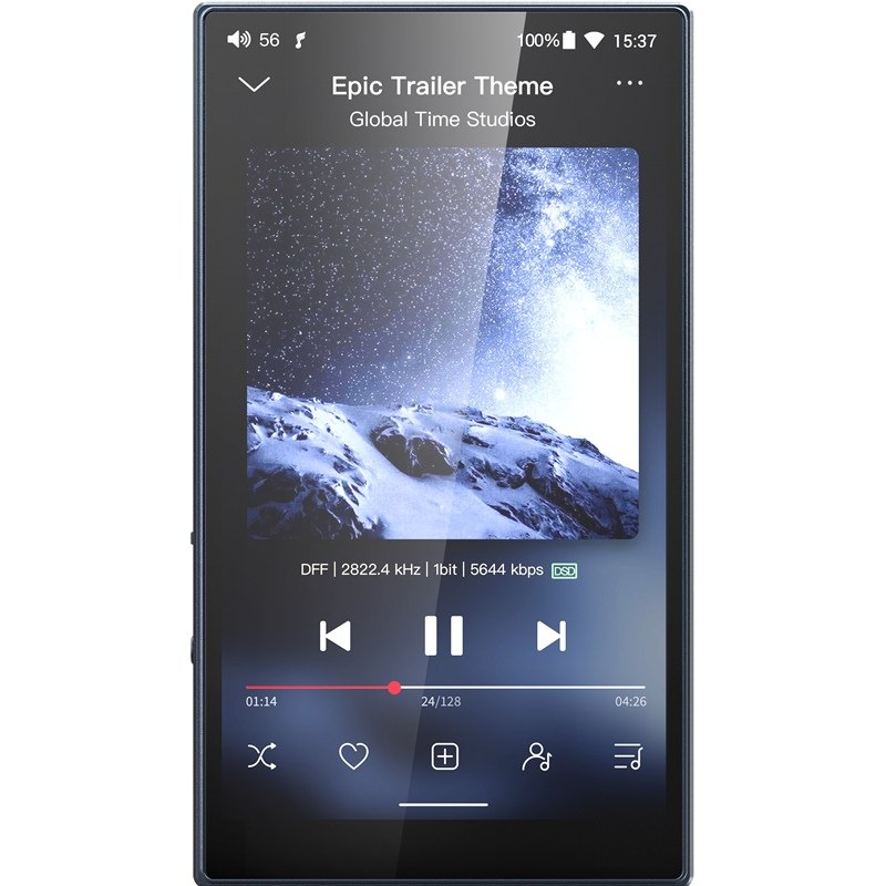 Digitální přehrávač FiiO M21, černá barva