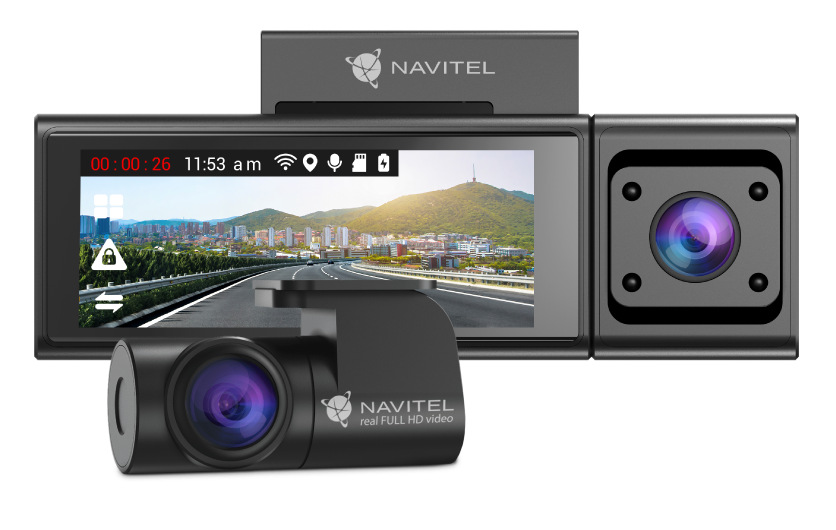 Autokamera NAVITEL RC3 PRO černá