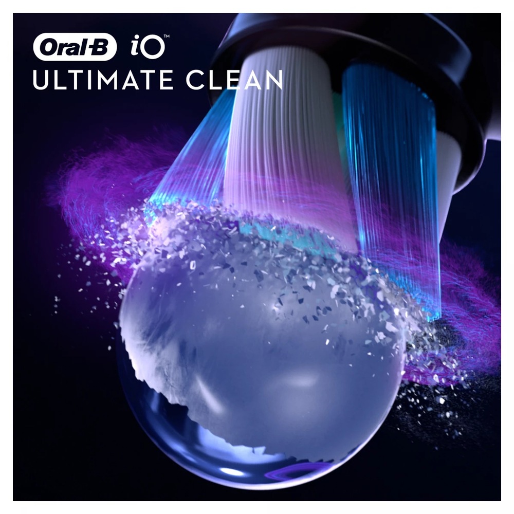 Náhradní kartáček Oral-B iO Ultimate Clean Black (6 ks) Náhradní kartáček Oral-B iO Ultimate Clean Black (6 ks)