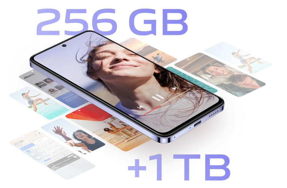 Mobilní telefon vivo V40 SE 8 GB / 256 GB fialový