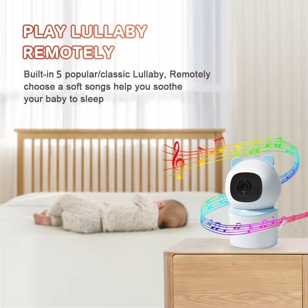 IP kamera IMMAX BABY, Wi-Fi, Tuya modrá IP kamera IMMAX BABY, Wi-Fi, Tuya modrá