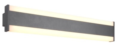 Nástěnné svítidlo TRIO Dawson 60 cm antracitové