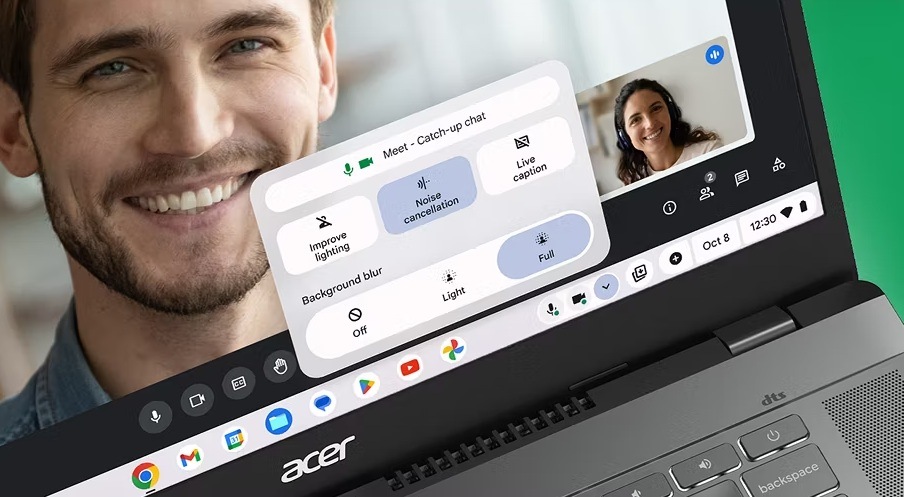 Notebook Acer Chromebook Plus 514 (CB514-5H-31PH) šedý Notebook Acer Chromebook Plus 514 (CB514-5H-31PH) šedý