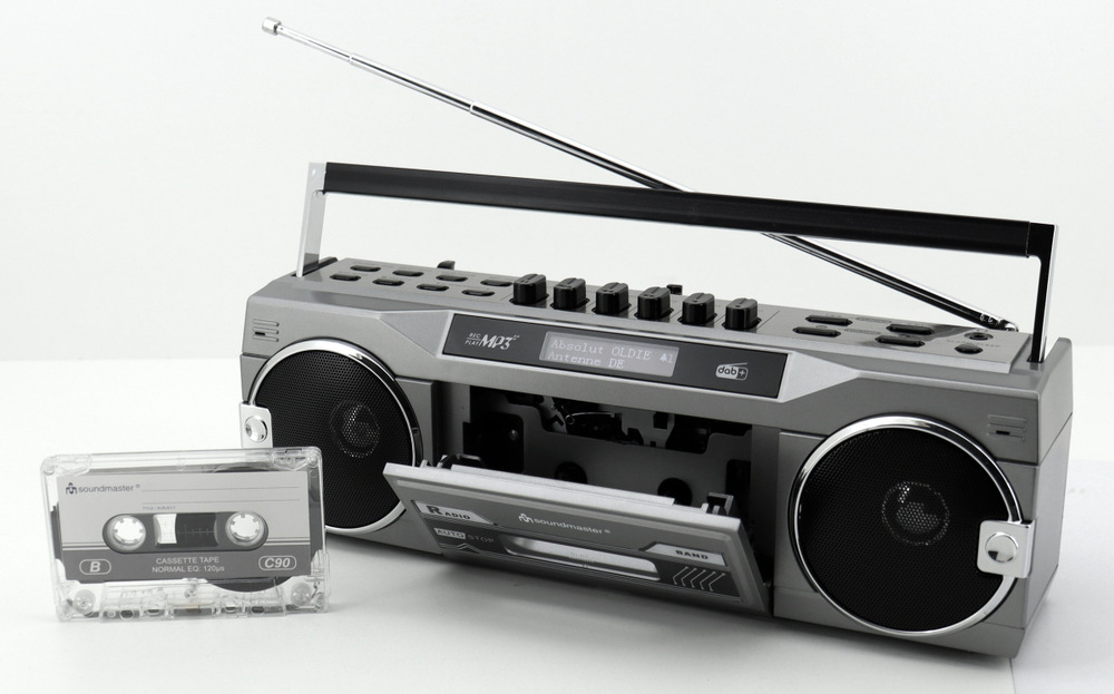 Radiomagnetofon DAB+ Soundmaster SRR80TI s kazetou