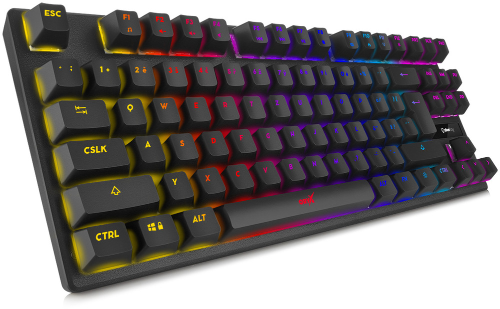 Klávesnice Niceboy ORYX K300X, CZ layout černá