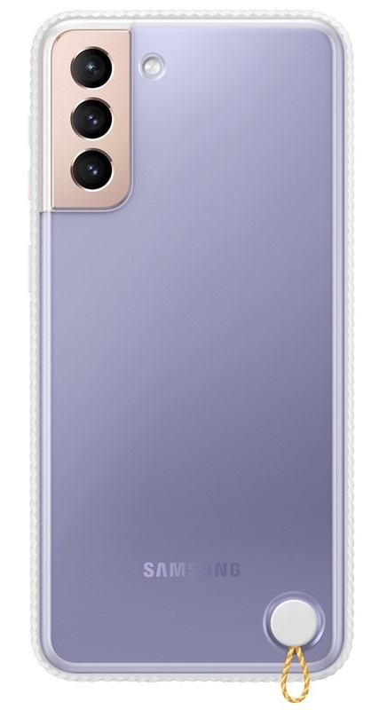 Kryt na mobil Samsung Galaxy S21+ 5G bílý/průhledný