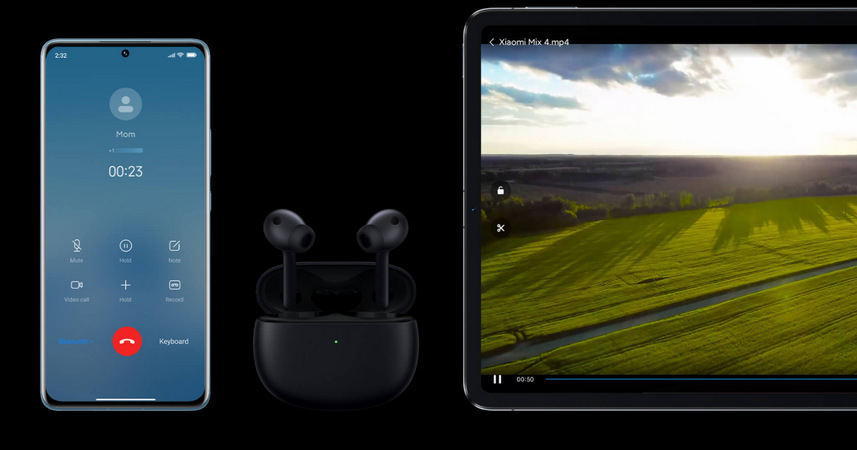Sluchátka Xiaomi Buds 3 černá