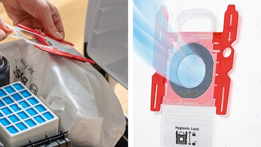 Podlahový vysavač Bosch ProHygienic BGLS4HYG2 bílý