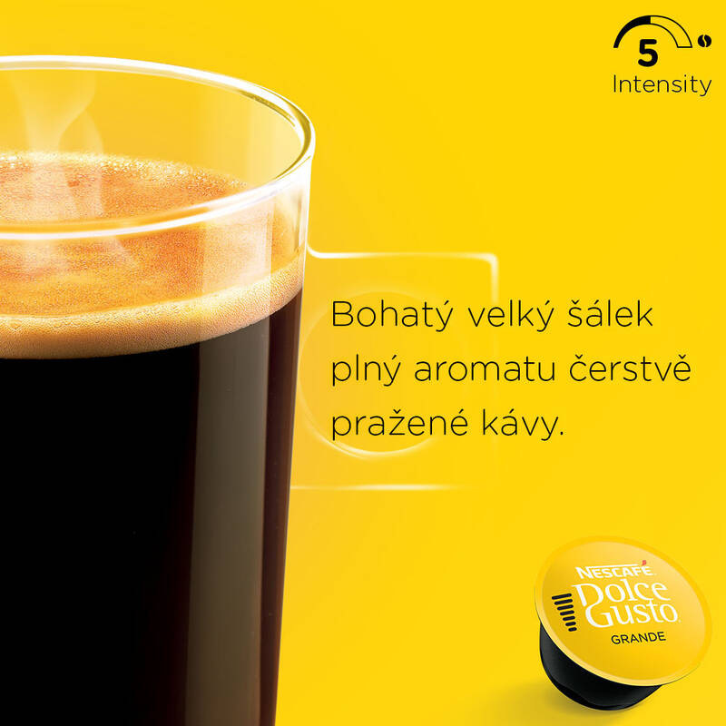 Kapsle pro espressa NESCAFÉ Dolce Gusto® Grande (16 ks) Kapsle pro espressa NESCAFÉ Dolce Gusto® Grande (16 ks)
