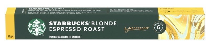 Kapsle pro espressa Starbucks NC Blonde Espresso Roast (10 ks)