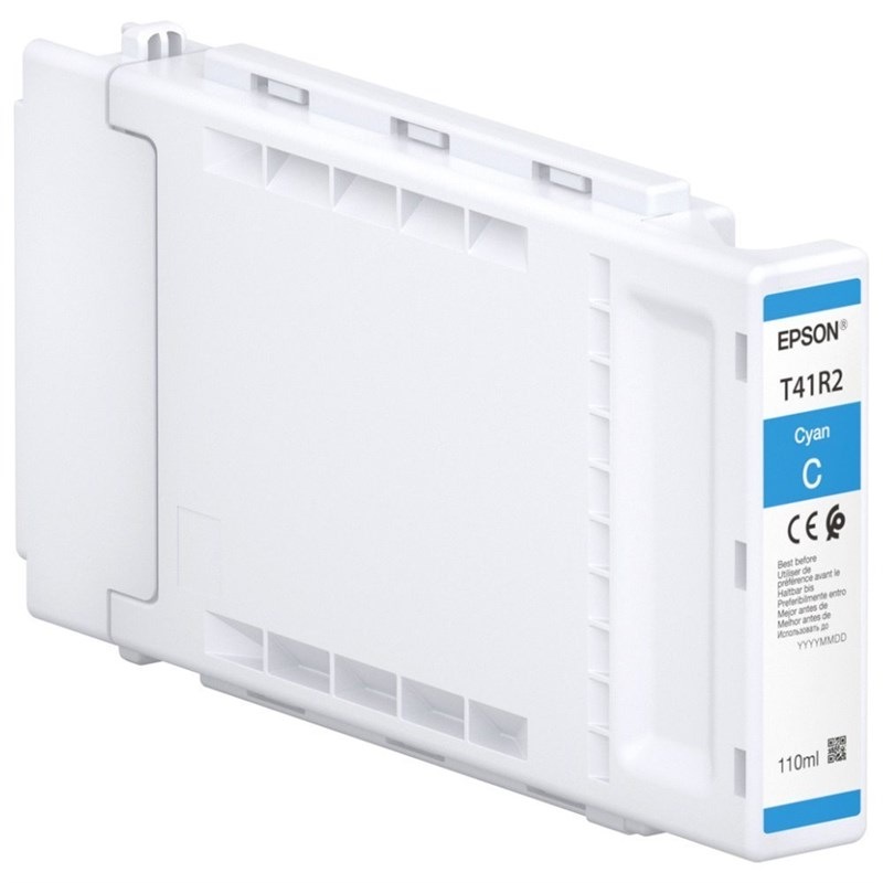 Inkoustová náplň Epson UltraChrome XD2 T41R240, 110 ml - azurová
