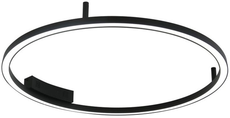 Stropní svítidlo IMMAX NEO FINO SMART, 80cm 55W 4285lm Zigbee 3,0 s DO, TUYA černé