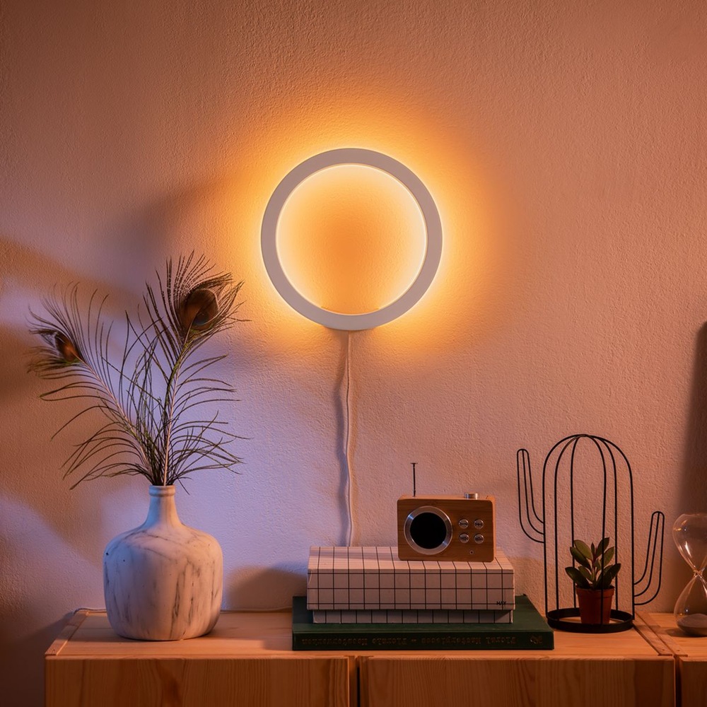 Nástěnné svítidlo Philips Hue Sana White and Color Ambiance bílé Nástěnné svítidlo Philips Hue Sana White and Color Ambiance bílé