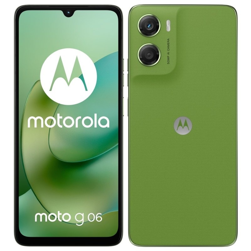 Mobilní telefon Motorola Moto G06 4 GB / 64 GB zelený