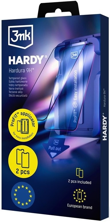 Hybridní ochranné sklo 3mk Google Pixel 10 Pro XL - Hardy Hardura 9H v průhledném designu