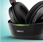 Sluchátka Philips SHD8850/12 černá