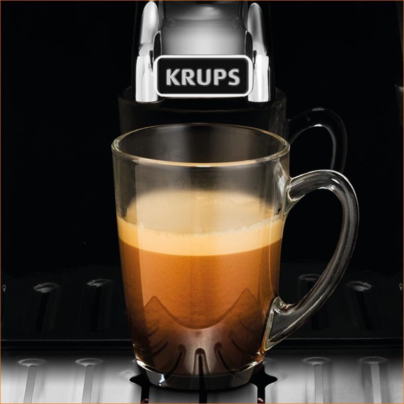 Automatický kávovar Krups Arabica EA811010 černý