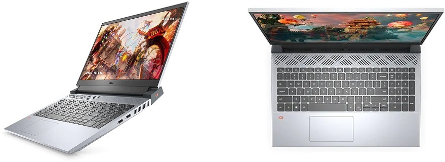 Notebook Dell G15 (5515) stříbrný Dell G15