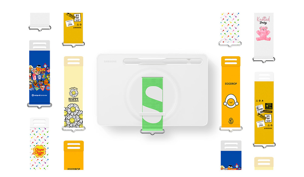 Kryt Samsung Silicone Cover s poutkem na Galaxy Tab S8 černý Kryt Samsung Silicone Cover s poutkem na Galaxy Tab S8 černý