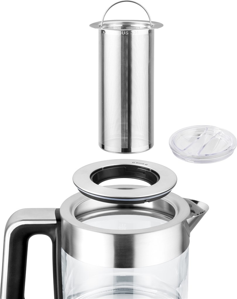 Rychlovarná konvice Catler KE 510, 1,5 l nerez/sklo Rychlovarná konvice Catler KE 510, 1,5 l nerez/sklo