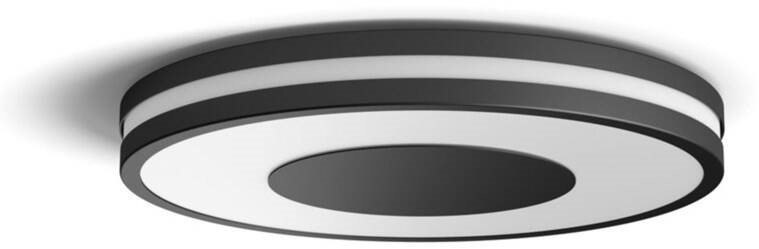 Stropní svítidlo Philips Hue Being White Ambiance, kruhové 35cm černé