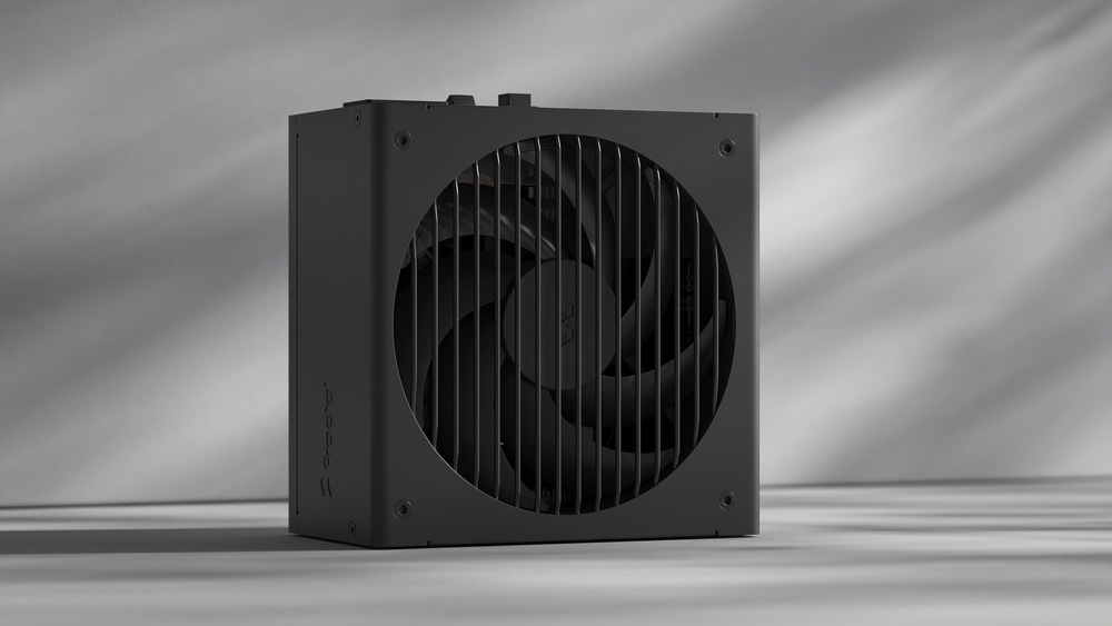 Zdroj FRACTAL DESIGN Ion 3 1000W Black 80Plus Gold černý Momentum 14 ventilátor s fluidním ložiskem chladí účinně a snižuje hlučnost
