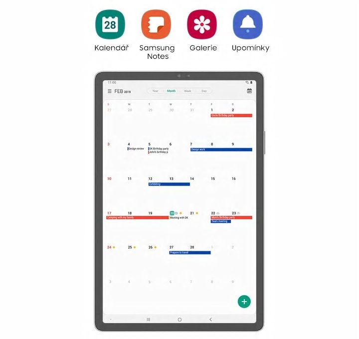 Dotykový tablet Samsung Galaxy Tab S5e stříbrný Dotykový tablet Samsung Galaxy Tab S5e stříbrný