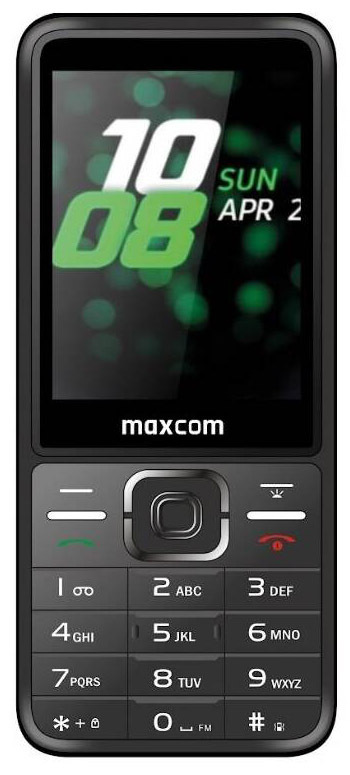 Mobilní telefon MaxCom Classic MM244 šedý MaxCom Classic MM244