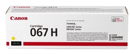 Toner Canon 067 H Y, 2350 stran žlutý
