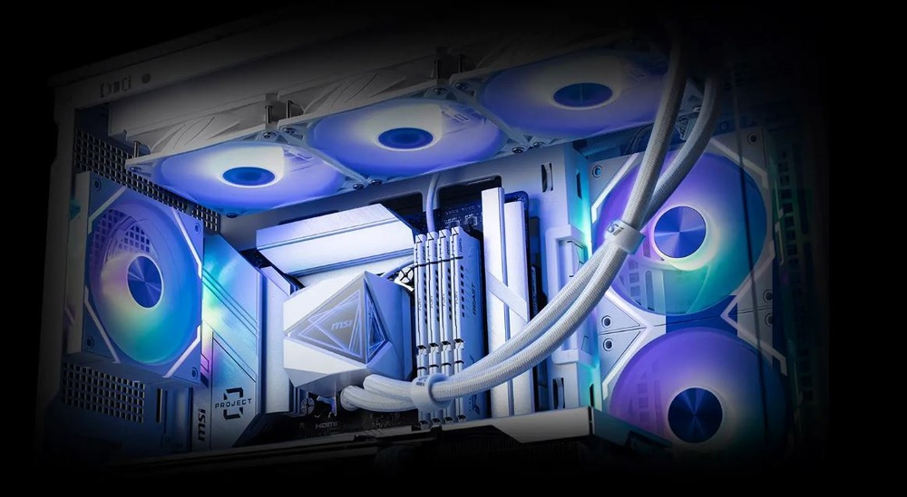 Vodní chladič MSI MAG Core Liquid I360 White MSI MAG Core Liquid I360 White