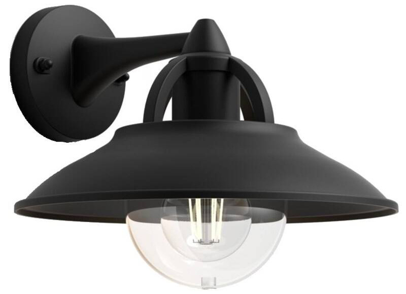 Nástěnné svítidlo Philips Cormorant, 1xE27 černé