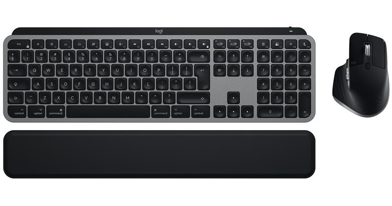 Klávesnice s myší Logitech MX Keys S Combo pro MacBook, US INT'L layout šedá Klávesnice s myší Logitech MX Keys S Combo pro MacBook, US INT'L layout šedá