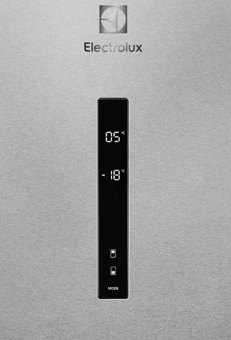 Lednice Electrolux LNT7ME46X2 ovládací panel