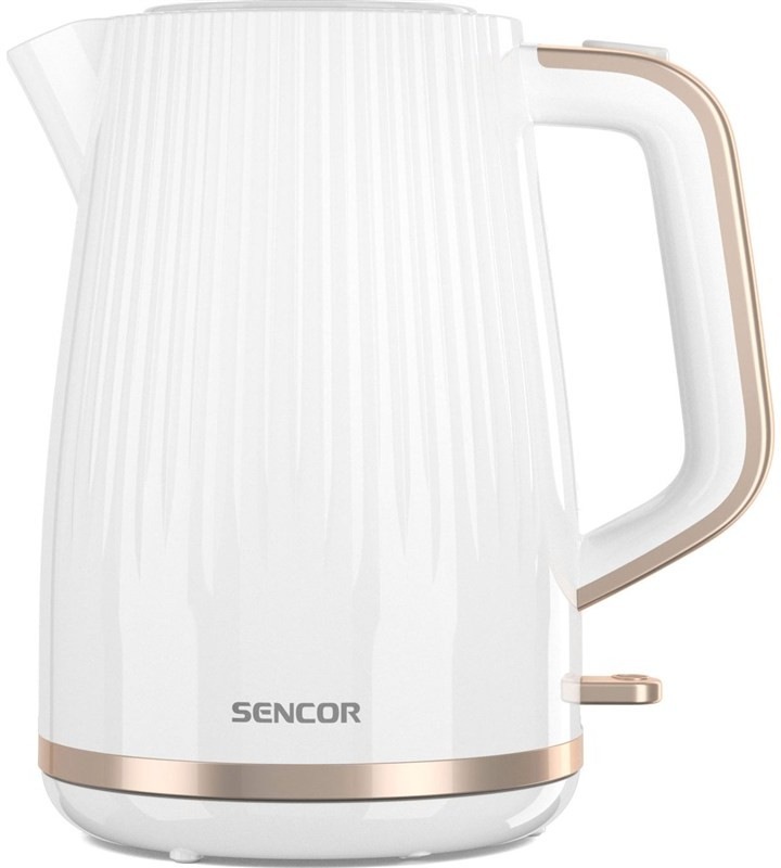 Varná konvice Sencor SWK 7510WH v bílé barvě o objemu 1,7 l