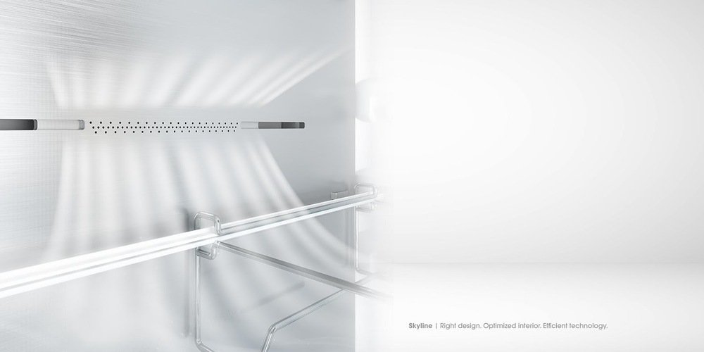Chladnička s mrazničkou Hisense RB3N300NECA nerez Ventilační systém Multi Air Flow uvnitř kombinované chladničky Hisense RB3N300NECA .