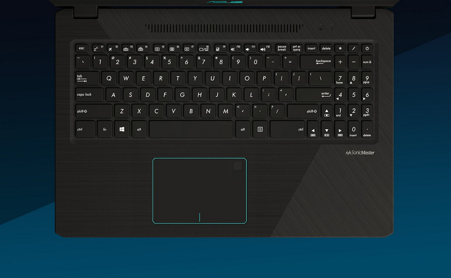 Notebook Asus X570ZD-DM121T černá barva