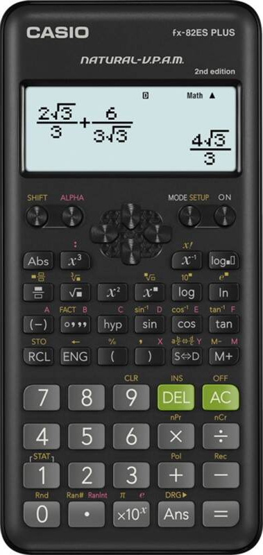 Casio FX 82ES PLUS 2E, černá
