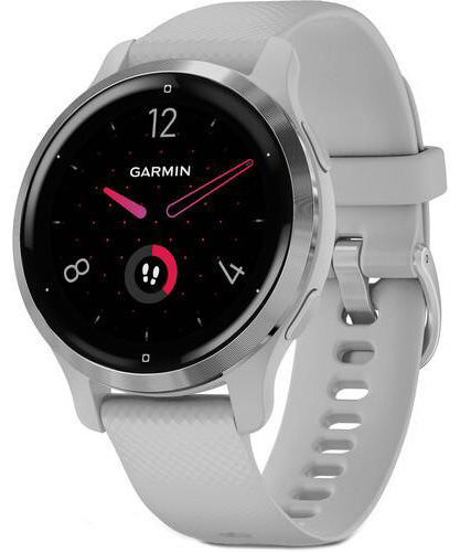 Chytré hodinky Garmin Venu 2S - Silver/Gray Band