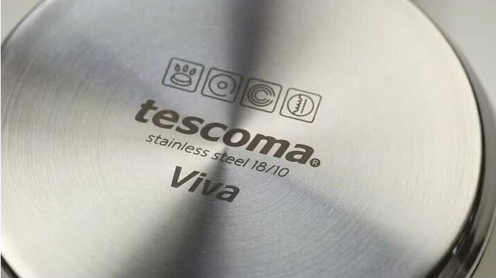 Sada nádobí Tescoma Viva, 10 dílů Sada nerezových hrnců Tescoma Viva, 10 dílů, vhodné na indukci