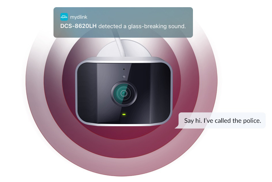 IP kamera D-Link DCS-8620LH bílá