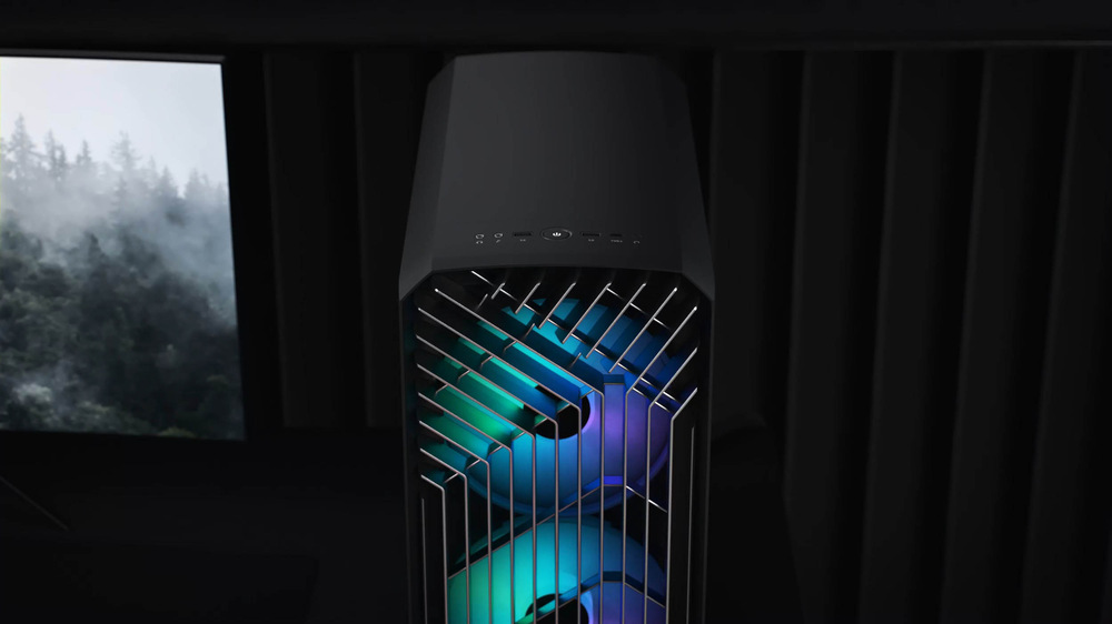 Case FRACTAL DESIGN Torrent Compact Tempered Glass Dark Tint černá Fractal Design Torrent Compact Tempered Glass Dark Tint