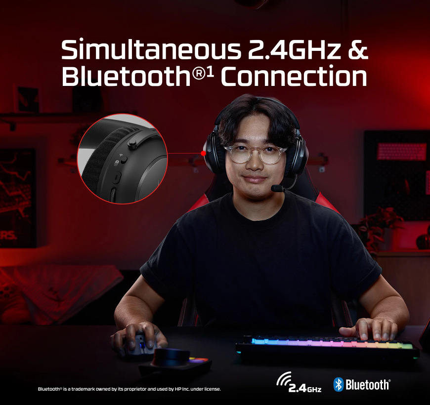 Headset HyperX Cloud Alpha 2 Wireless černý