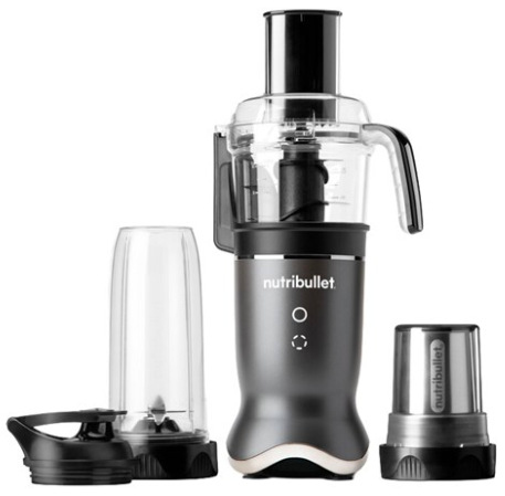 Stolní mixér Nutribullet NB1224DG Ultra Plus+ 3 v 1 s foodprocessorem a příslušenstvím