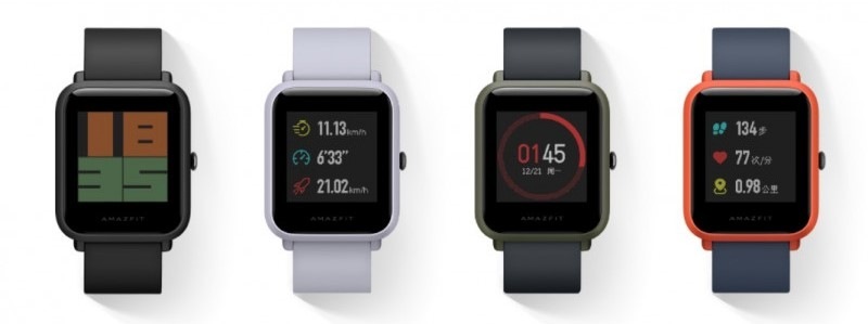 Chytré hodinky Amazfit Bip červený