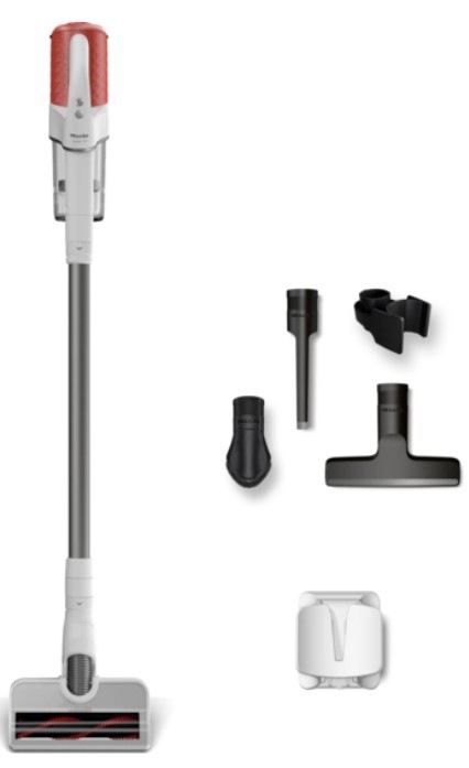 Tyčový vysavač Miele Duoflex HX1 Terra červená
