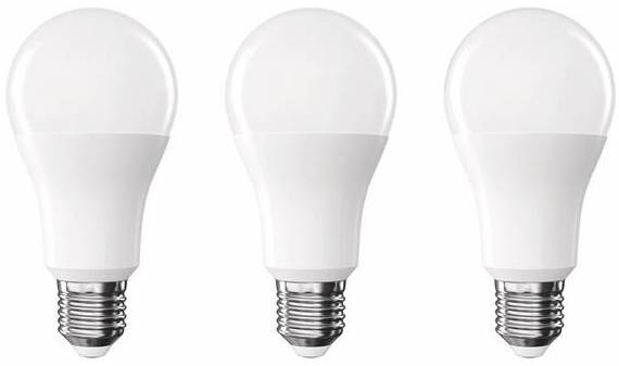 Žárovka LED EMOS Classic, 13 W, 1521lm, E27, teplá bílá (3 ks)
