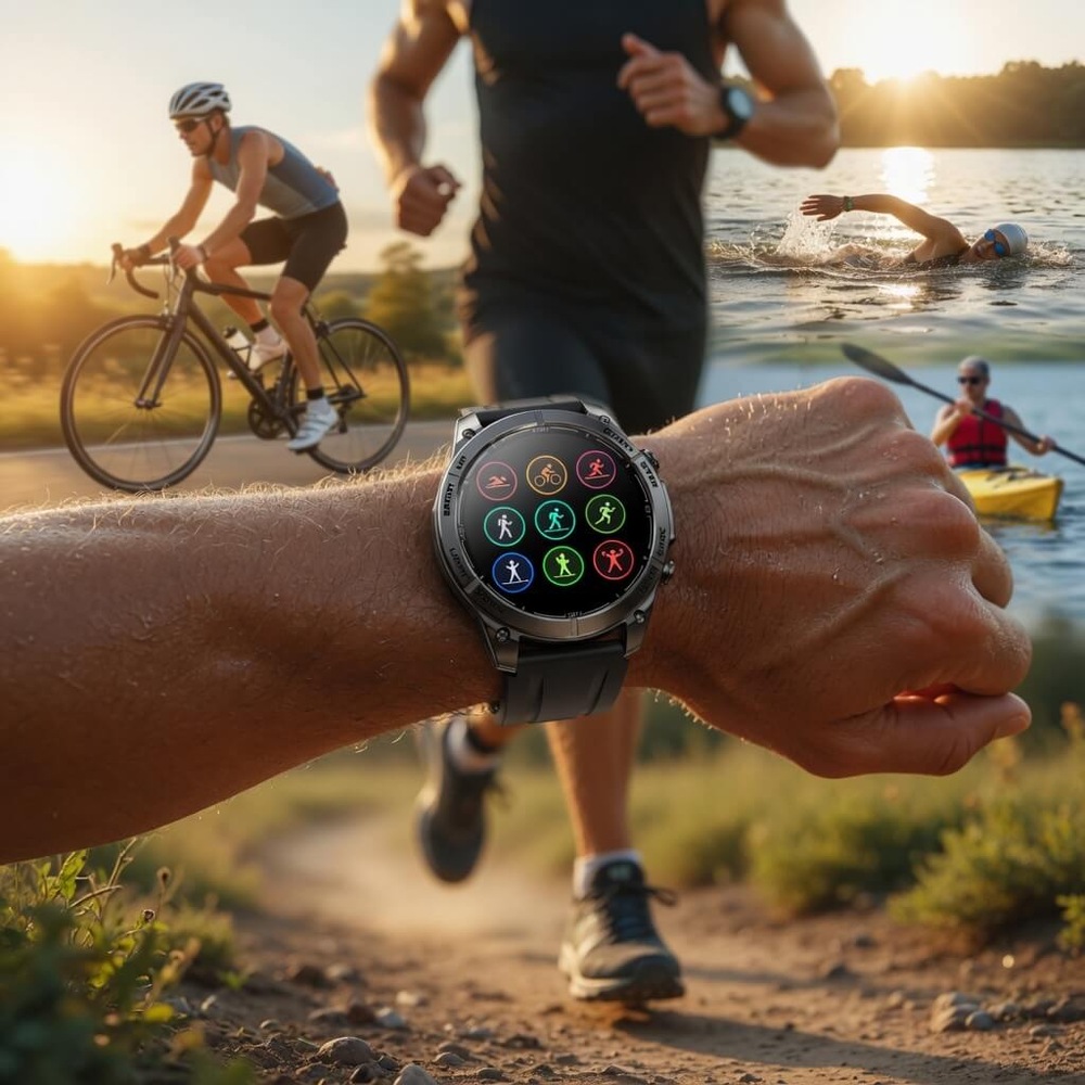 Carneo GTR Atlas HR+ podporují běh, cyklistiku, plavání i další sportovní aktivity