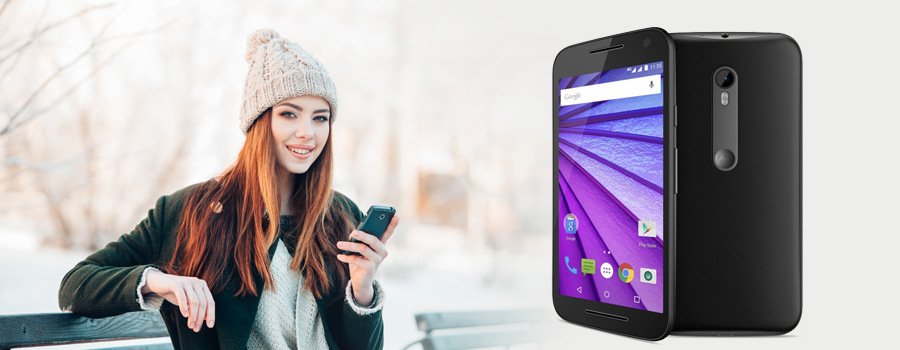 Mobilní telefon Motorola Moto G 8 GB černý Mobilní telefon Motorola Moto G 8 GB černý