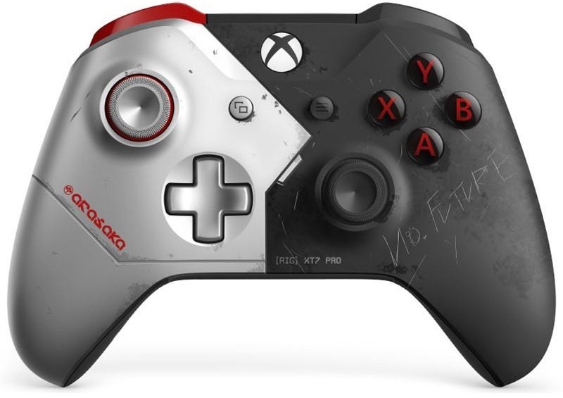 Ovladač Microsoft Xbox One Wireless - Cyberpunk 2077 Limited Edition