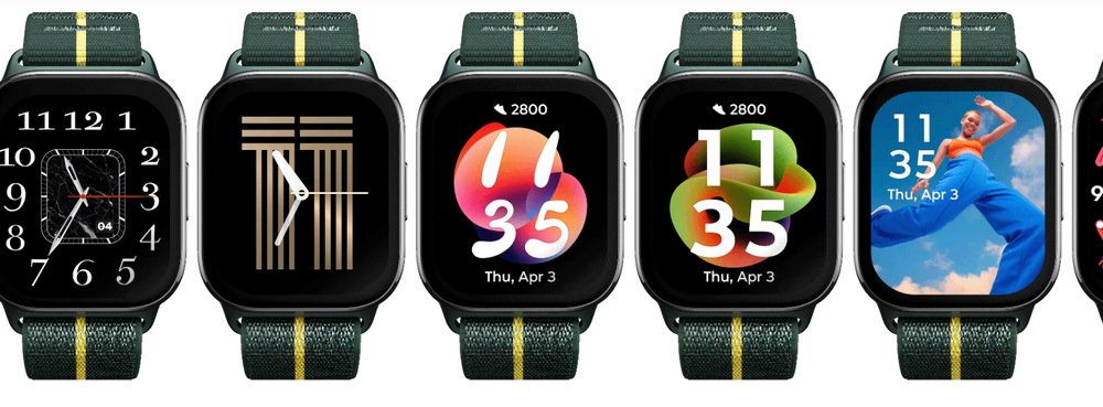 Chytré hodinky Motorola Moto Watch Fit černé/zelené